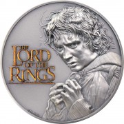 Cook Islands LORD OF THE RINGS Silver coin $10 Antique finish 2022 High relief 2 oz